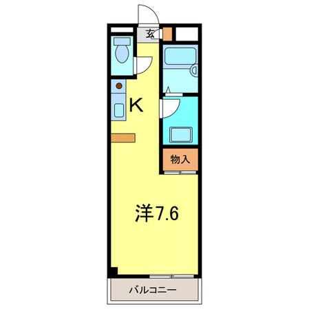 サンライズ15の物件間取画像